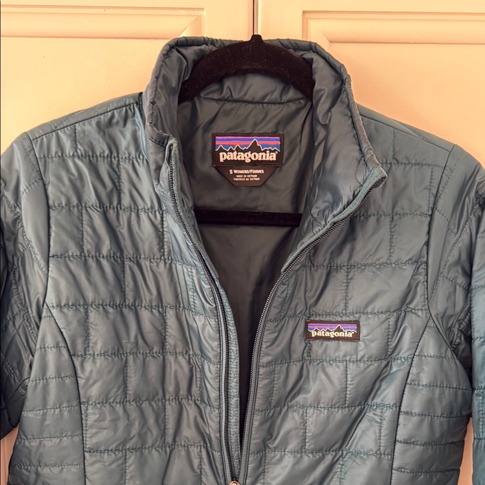 Patagonia Teal Quilted Jacket